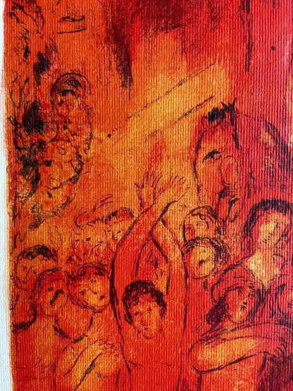 Marc Chagall Lithograph Coa Signed Hand Numbered Limited