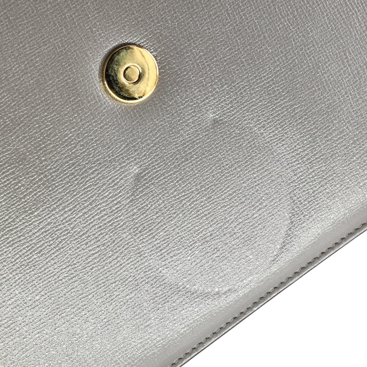 Gucci Gg Ring Shoulder Bag Leather Medium