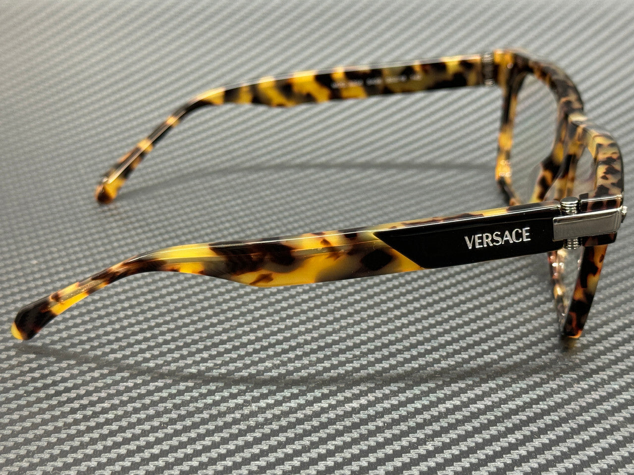 Versace Ve3354 5456 Brown Havana Men'S 55 Mm Eyeglasses