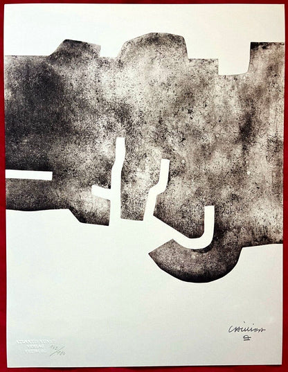 Eduardo Chillida Lithograph Coa Signed Numbered Limited