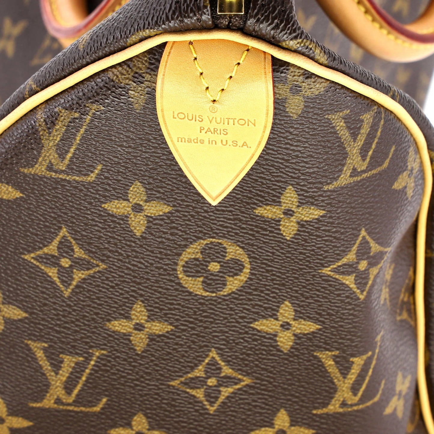 Louis Vuitton Speedy Handbag Monogram Canvas 30