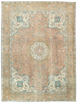 Extra Large Antique Distressed Vintage Oriental