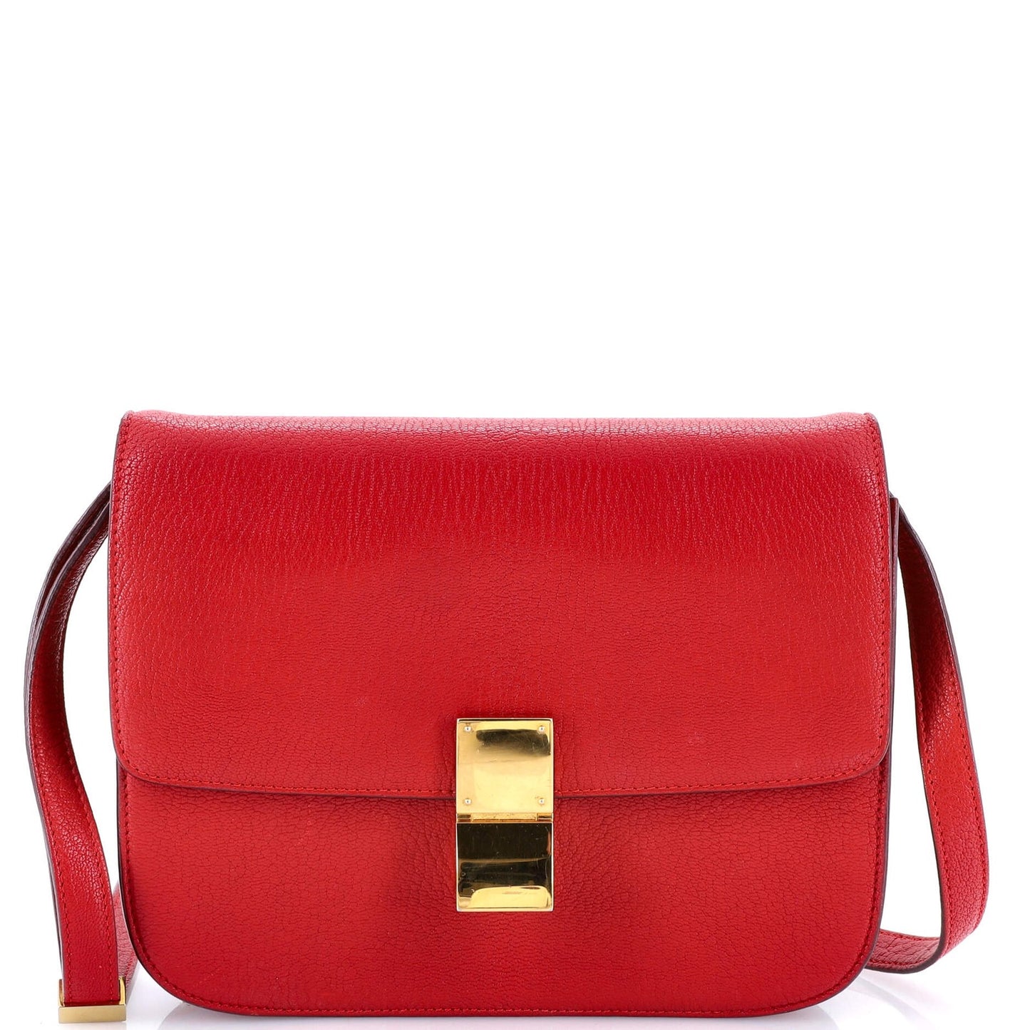 Celine Classic Box Bag Grainy Leather Medium