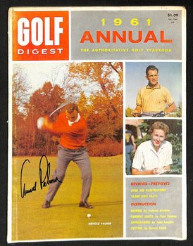 Arnold Palmer Signed/Autographed Feb 1961 Golf