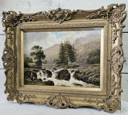 Thomas Spinks (British) Original Landscape Painting Oil On Canvas Signed Framed