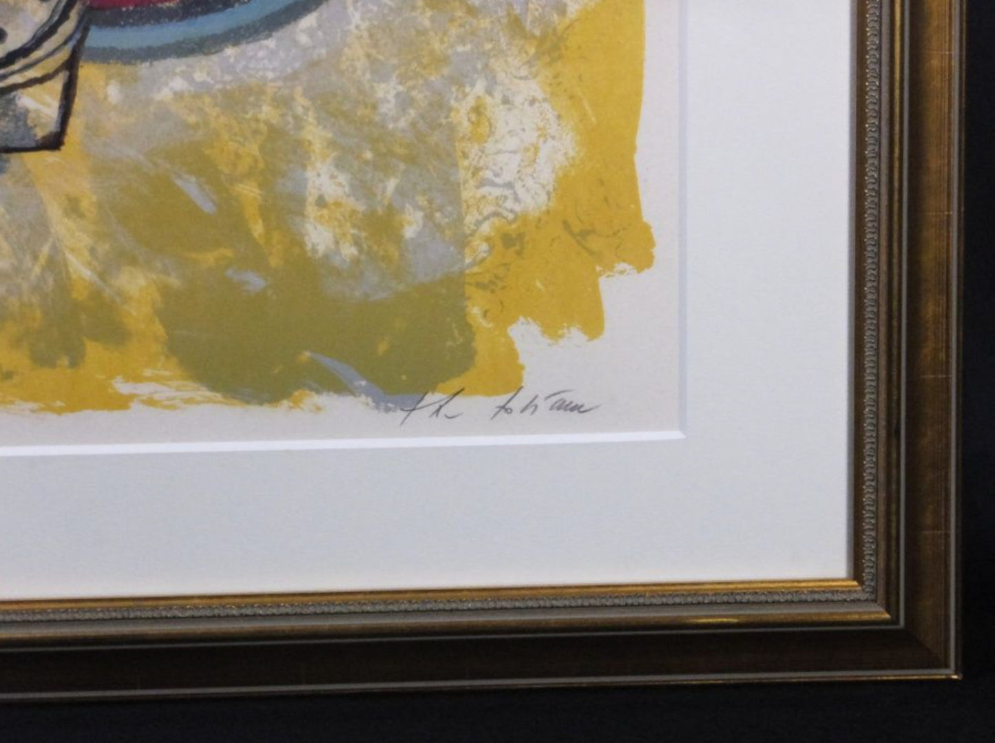 Theo Tobiasse (Israel) Original Lithograph Print