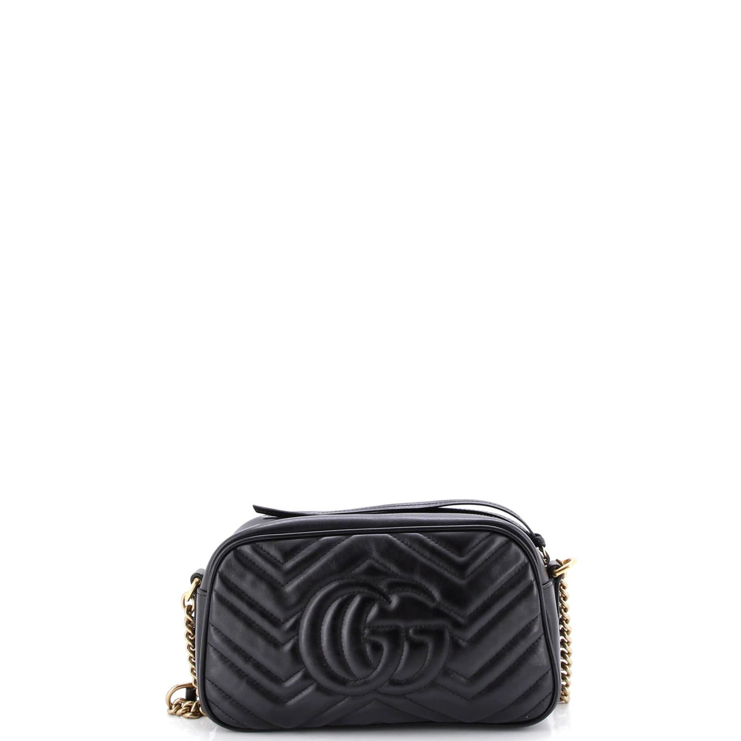 Gucci Gg Marmont Shoulder Bag Matelasse Leather Small