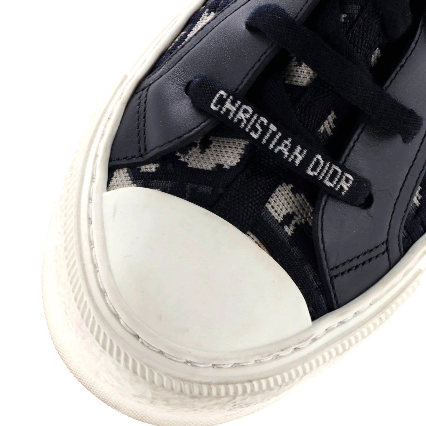 Christian Dior Women'S Walk'N'Dior Sneakers Oblique Technical Fabric