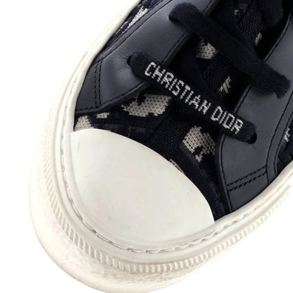 Christian Dior Women'S Walk'N'Dior Sneakers Oblique Technical Fabric