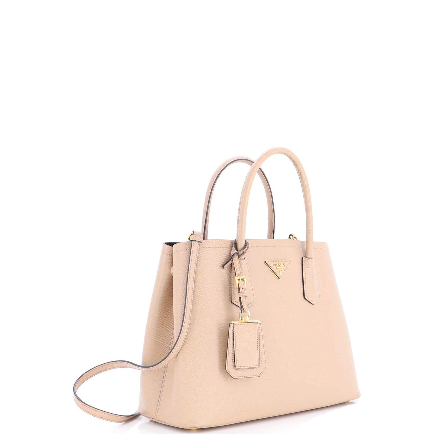 Prada Cuir Double Tote Saffiano Leather Medium