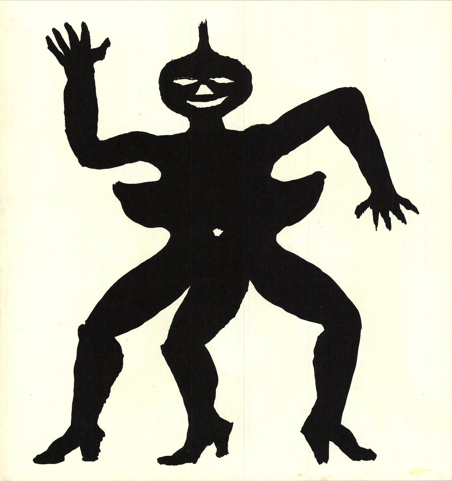 Alexander Calder Three Legged Figure " Lithograph Surrealism
