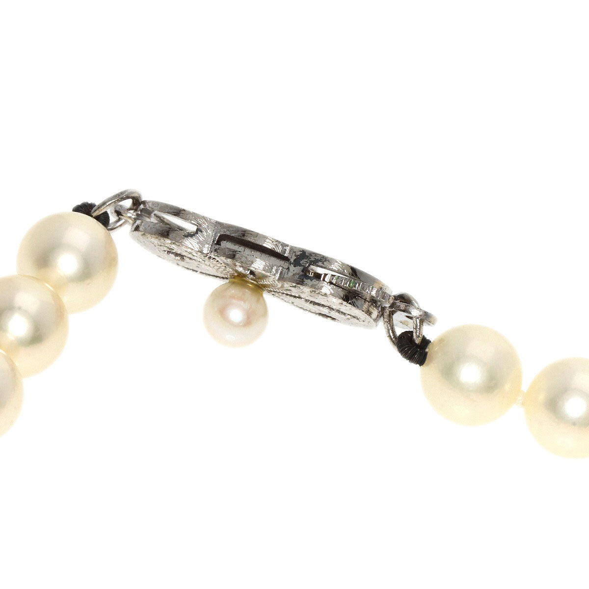 Mikimoto   Necklace Long Pearl K14 White Gold