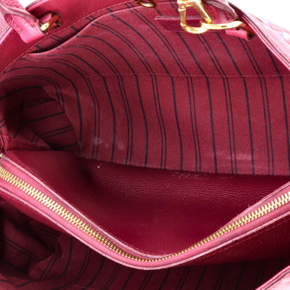 Louis Vuitton Montaigne Handbag Monogram Empreinte Leather Mm