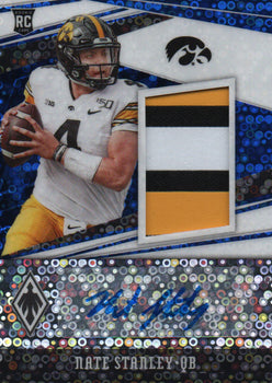 Nate Stanley Autographed 2020 Panini Chronicles