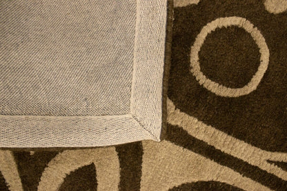 Hand-Tufted Wool Rug Contemporary Pastel Floral