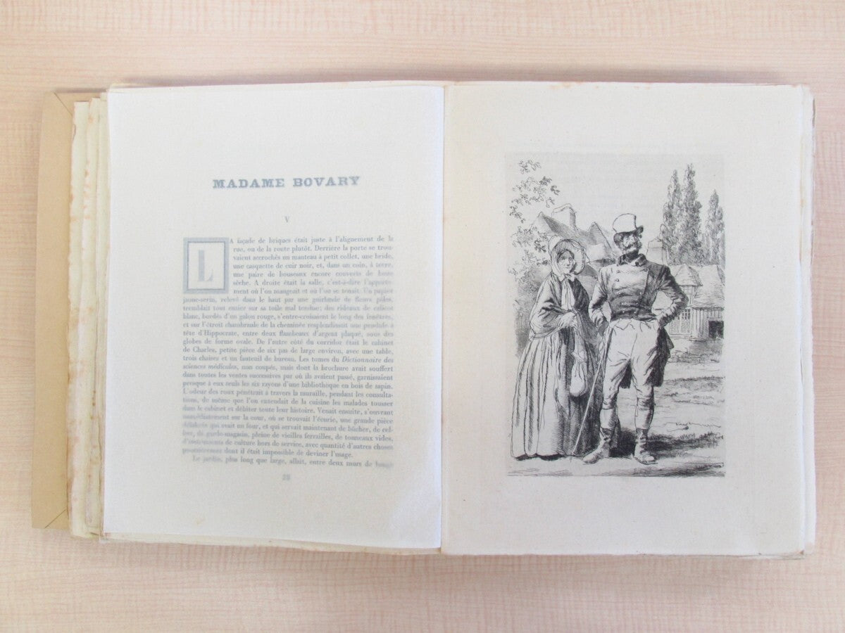 Gustave Flaubert Madame Bovary 1930 1St Edition Limited 75/525 Charles Huard