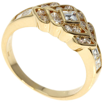 0.441ct Diamond Ring K18 Yellow Gold  3.7g