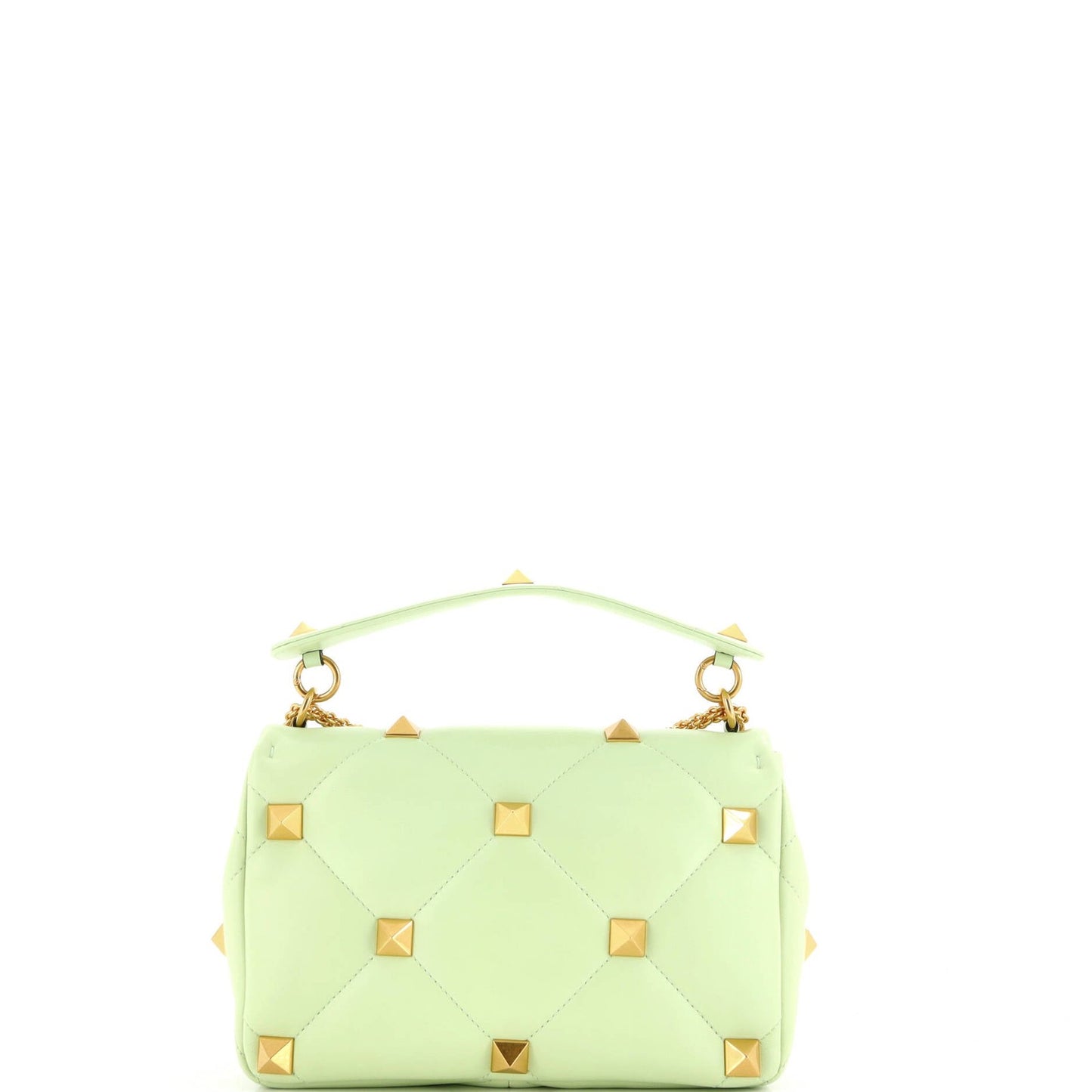 Valentino Garavani Roman Stud Flap Bag Quilted Leather Large