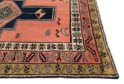 Handmade Farmho Boho Tribal Oriental Rug