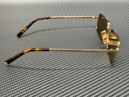 PRADA PR A60S 5AK70G Gold Green Olive Women's 59 mm Sunglasses
