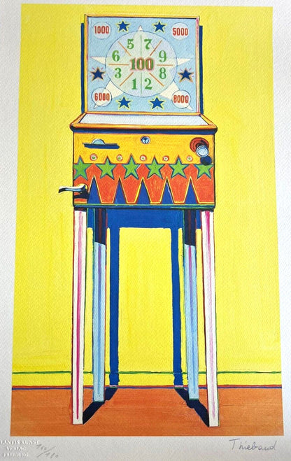Wayne Thiebaud Lithograph