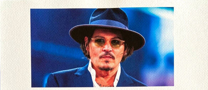 Johnny Depp Lithograph, 200Ex - (John Lennon Pierce Brosnan Anthony Hopkins)