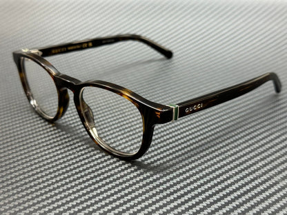 GUCCI GG1510O 002 Brown Havana Men's Medium 49 mm Eyeglasses