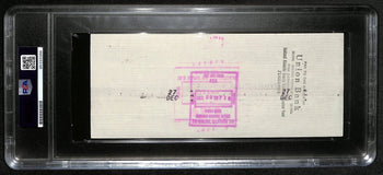 Al Davis Hof Signed/Autographed 8.5X3.5 Bank