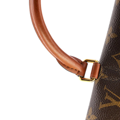 Leather Louis Vuitton Vaugirard Handbag Monogram Canvas with