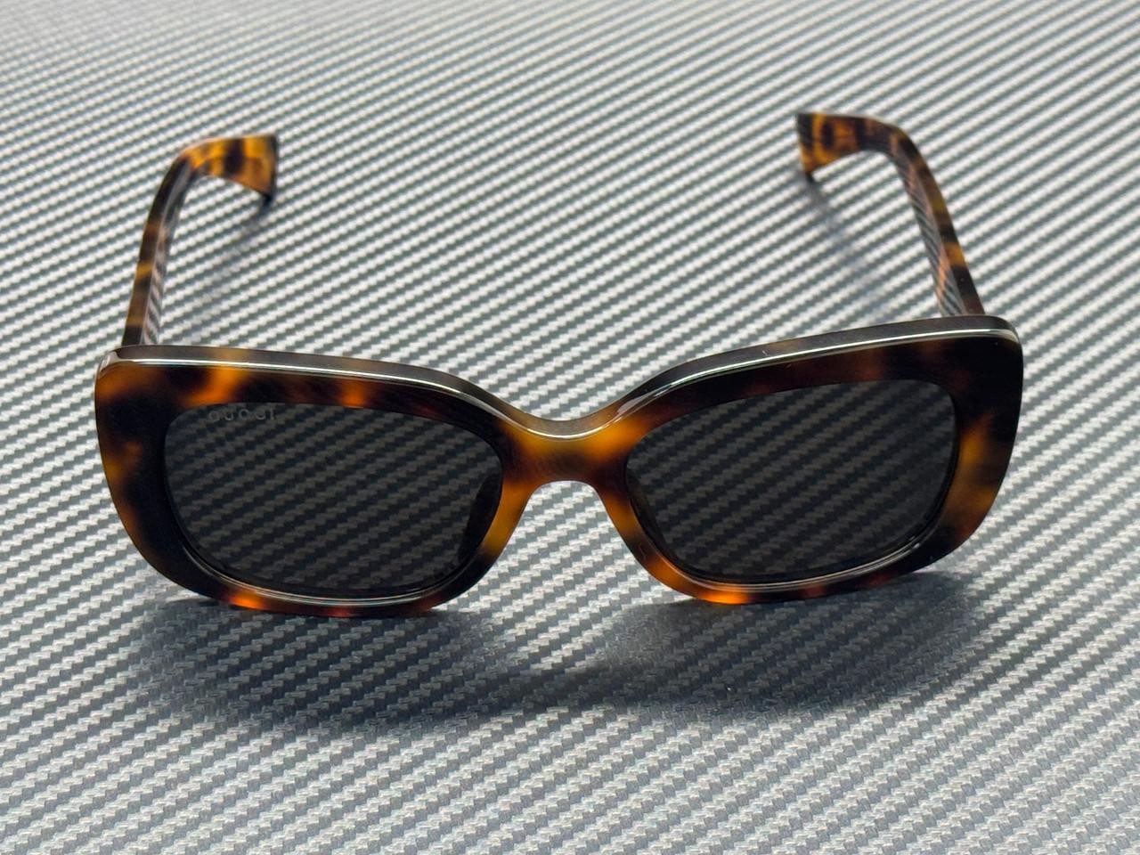GUCCI GG1979SK 002 Havana Grey Women's 55 mm Medium Sunglasses