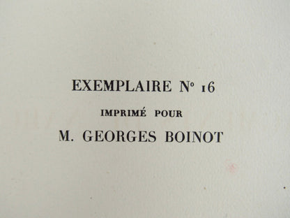 Fragments Du Narcisse By Paul Valry First Edition, 1947, Paris