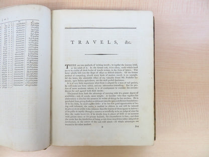 Arthur Young Travels During The Years 1787, 1788, & 1789, 1792 Bury St. Edmund'S