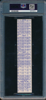 1986 Nlcs Game 6 Full Ticket Mets Vs. Astros 16 Innings Psa/Dna Nm-Mt 8 190598