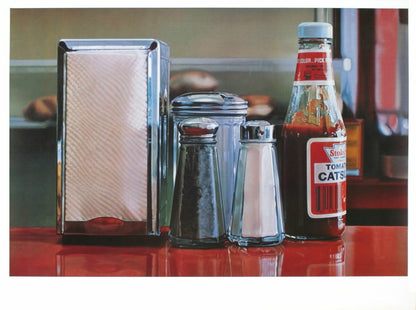 Ketchup RALPH GOINGS Color Pick 27" x 36.25" Poster 1982 Realism Red Multicolor