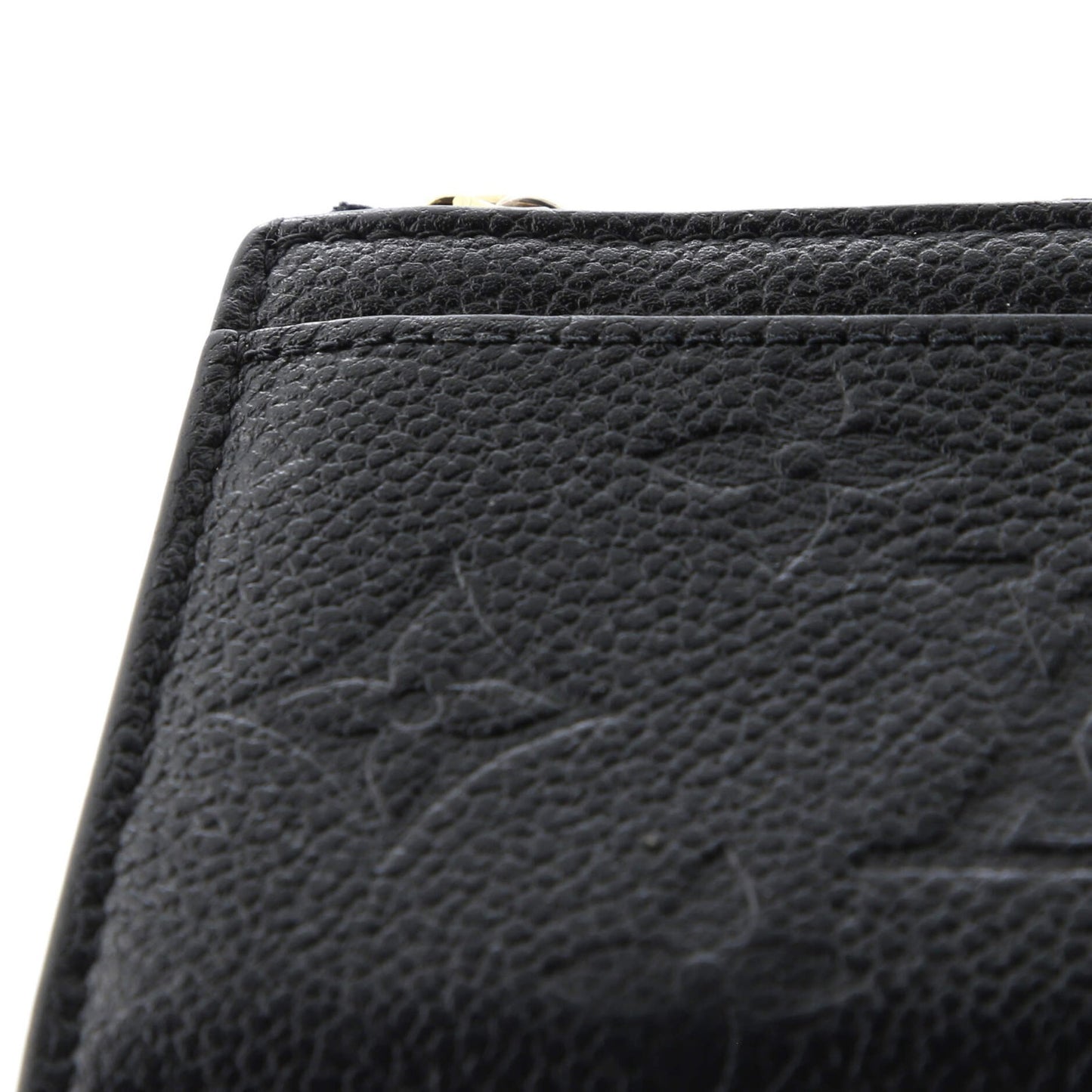 Louis Vuitton Zipped Card Holder Nm Monogram Empreinte Leather