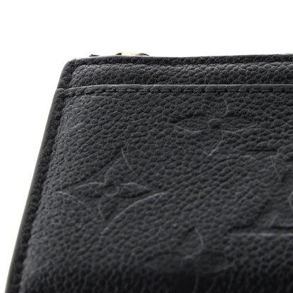 Louis Vuitton Zipped Card Holder Nm Monogram Empreinte Leather