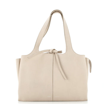 Celine Tri-Fold Shoulder Bag Grained Calfskin Small