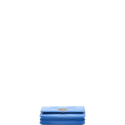 Chanel 19 Wallet On Chain Quilted Lambskin