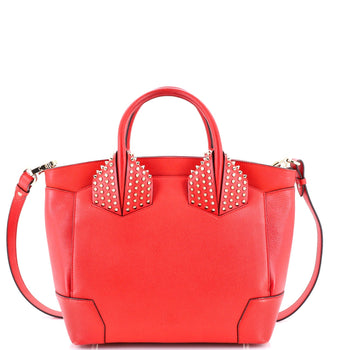 Christian Louboutin Eloise Satchel Spiked Leather Large