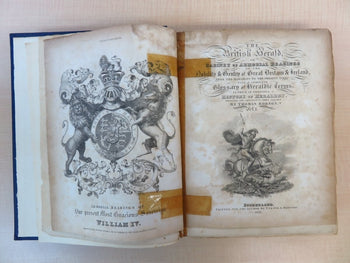 The British Herald 1St Edition Complete 1830, Turner & Marwood Armorial Bearings