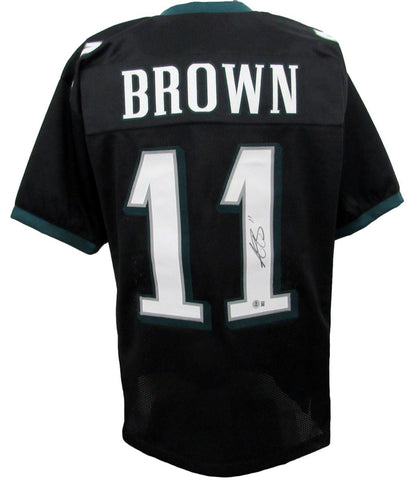 A.J. Brown Signed/Auto Eagles Black Custom
