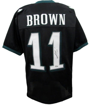A.J. Brown Signed/Auto Eagles Black Custom