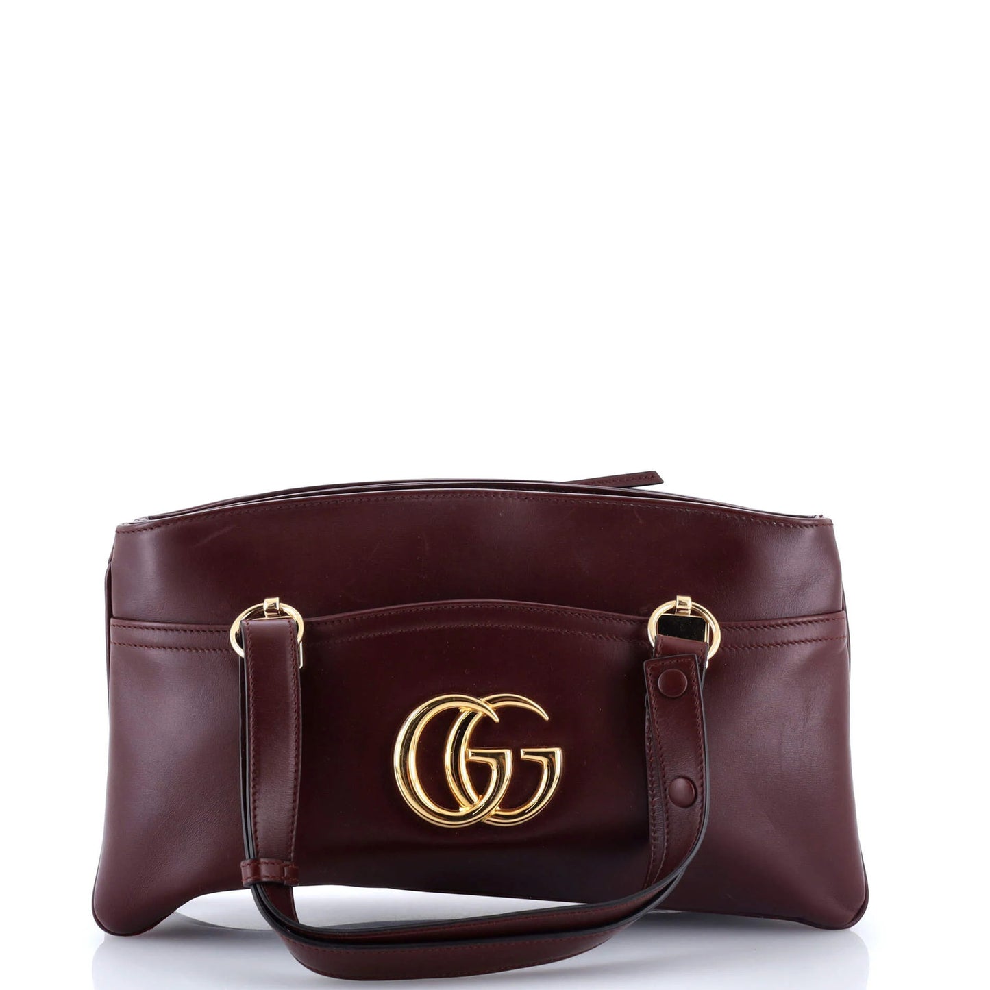 Gucci Arli Top Handle Bag Leather Large