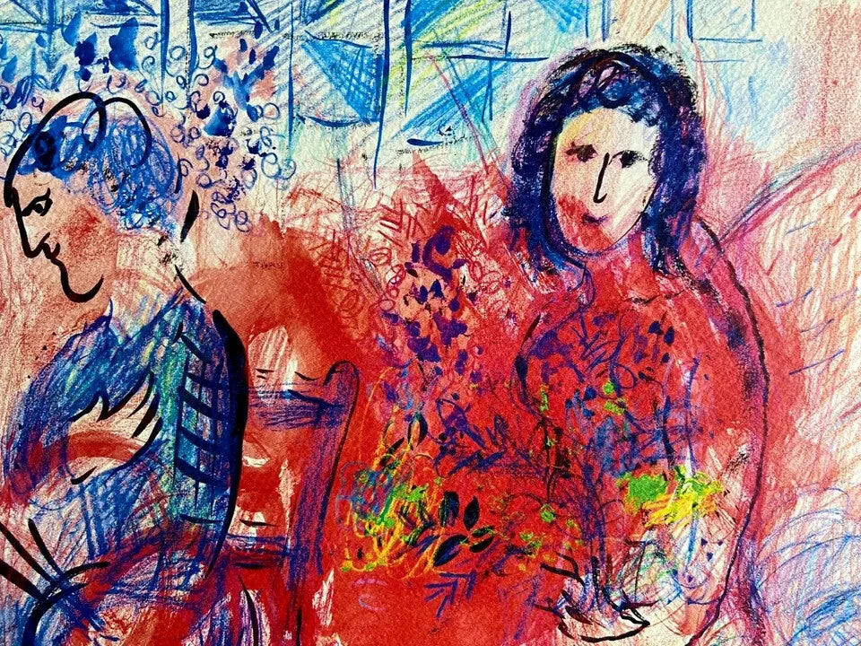 Marc Chagall Lithograph Coa