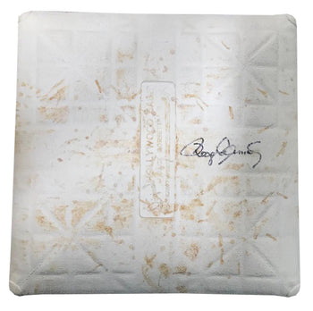 Roger Clemens Autographed 1999 World Series Game Used Base (Psa)