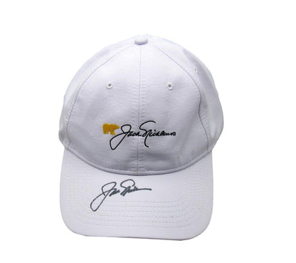 Jack Nicklaus Signed/Auto White Golden Bear Golf Hat Pga Champ Psa/Dna 195243