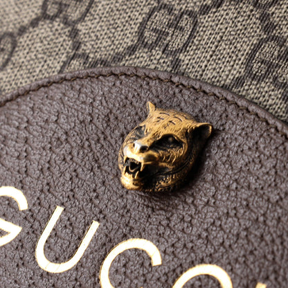 Gucci Neo Vintage Wristlet Pouch Gg Coated Canvas