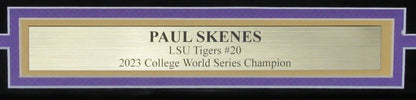 Paul Skenes Signed/Autographed 16X20 Photo Framed