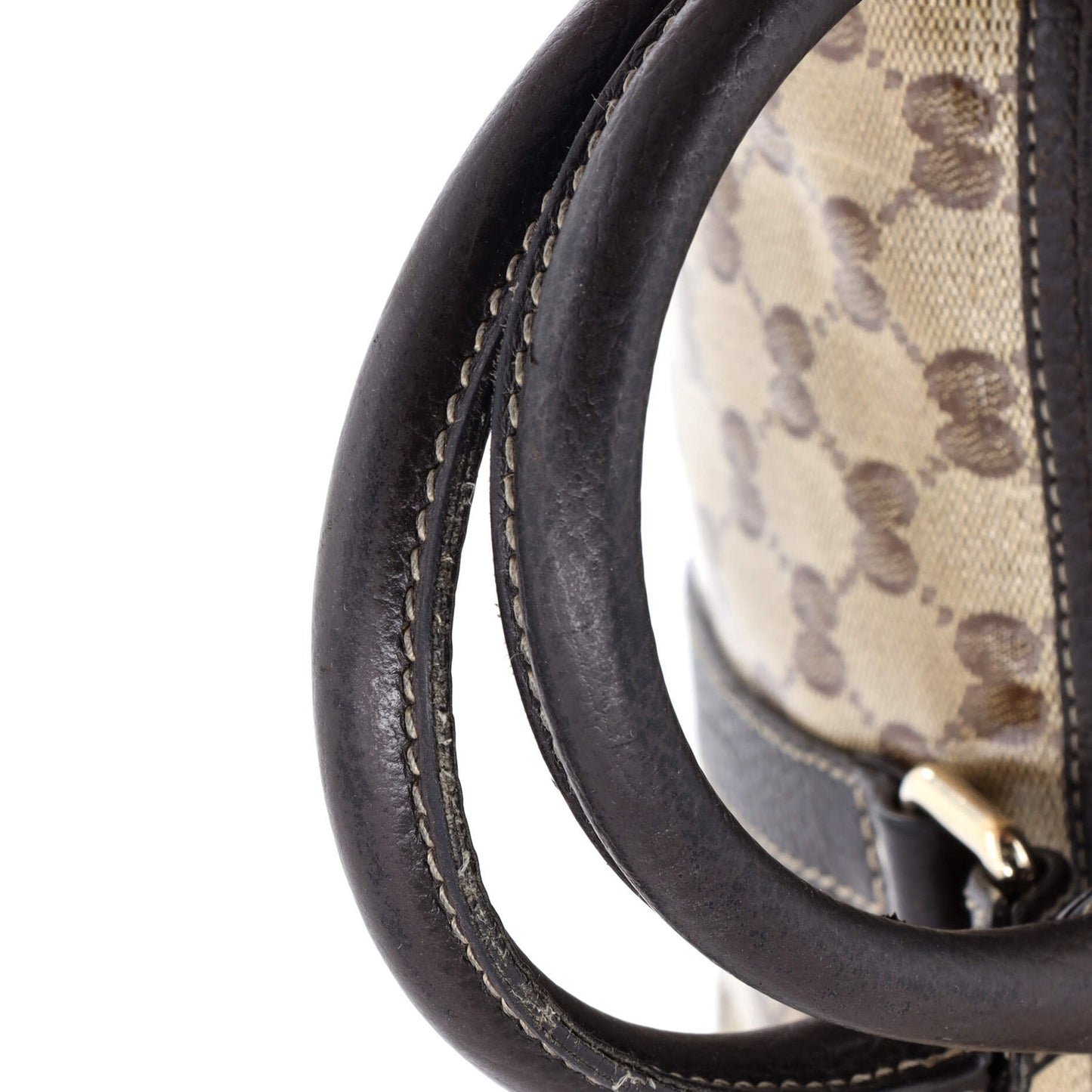 Gucci Joy Boston Bag Gg Coated Canvas Medium