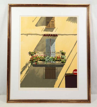 Ilana Richardson (Uk) Original Silkscreen Sans Interdit Signed Ed225 Israel 1984